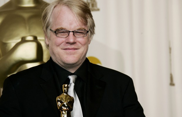 PHILIP SEYMOUR HOFFMAN: n a Sunday, March 5, 2006, file photo, actor Philip Seymour Hoffman poses with the Oscar he won for best actor for his work in "Capote" at the 78th Academy Awards, in Los Angeles. PHOTO: ASSOCIATED PRESS/KEVORK DJANSEZIAN