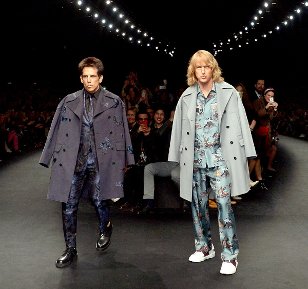 Ben Stiller & Owen Wilson Announce Zoolander 2 During Paris Fashion Week!