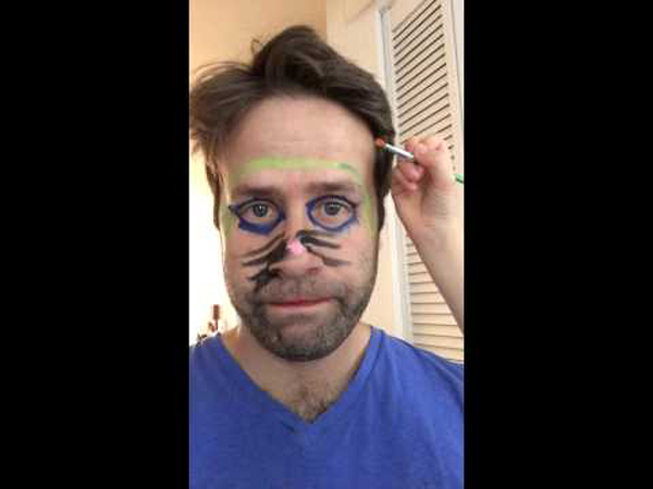 Best Dad Ever Lets Daughter Paint His Face