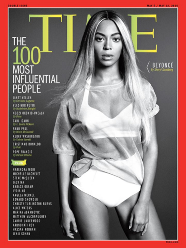 Beyonce covers 'TIME' Magazine's 'Most Influential People' issue