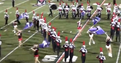 EPIC FAIL!! Marching Band Falls Like Dominoes (WATCH)