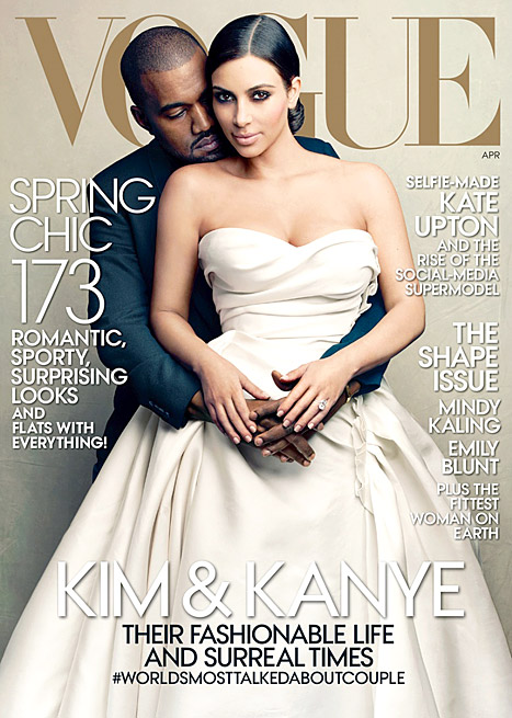 Kim Kardashian Dream Wedding (Cover) on Vogue