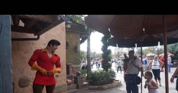 Little Girl Puts Gaston In His Place!