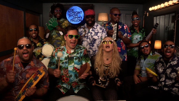 Madonna Joins Jimmy Fallon for an Amazing Rendition of "Holiday" [VIDEO]
