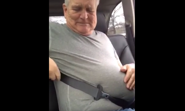 Man Gets Stuck In A Car Seat Video #Hydrophobic
