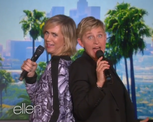[MUST SEE] Ellen and Kristen Wiig Take On Frozen's "Let It Go"