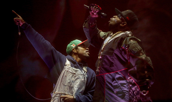Outkast performs hits during Coachella set