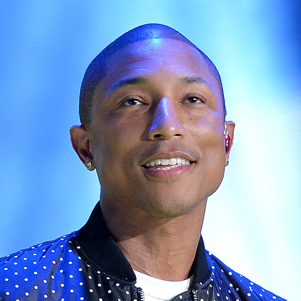 Pharrell Williams explains why he looks so good at 40!