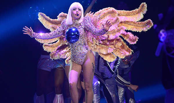 PHOTOS: Lady Gaga unveils new costumes on 'ARTPOP Ball'