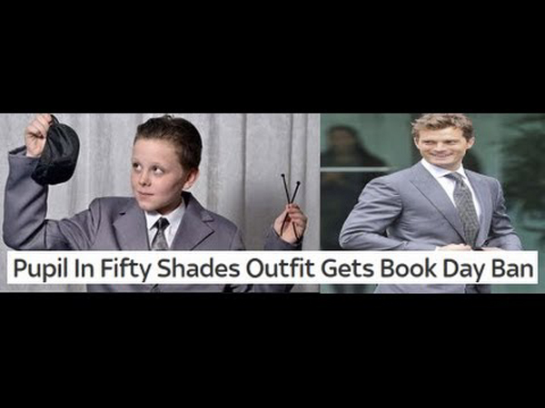 Student Sent Home For Dressing Up As Christian Grey from '50 Shades of Grey'