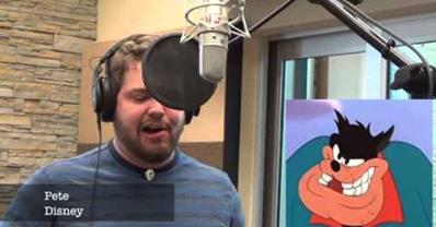 This guy sings "Let It Go' in over 10 different Disney voices!
