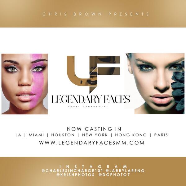 Want To Model For Chris Brown?