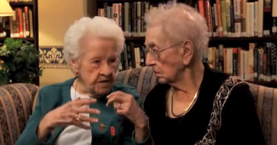 WATCH: Adorable 100 Year Old Best Friends