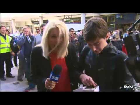 WATCH: First iPhone 6 Customer In Perth, Australia Drops It On Live TV!