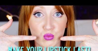 WATCH: Now, You're Lipstick CAN Last All Day