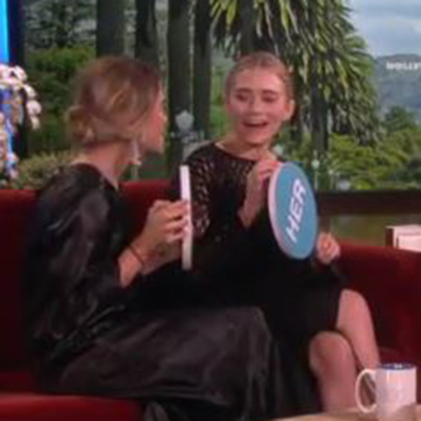 WATCH: Olsen Twins play 'Mary-Kate or Ashley?' game on 'Ellen'