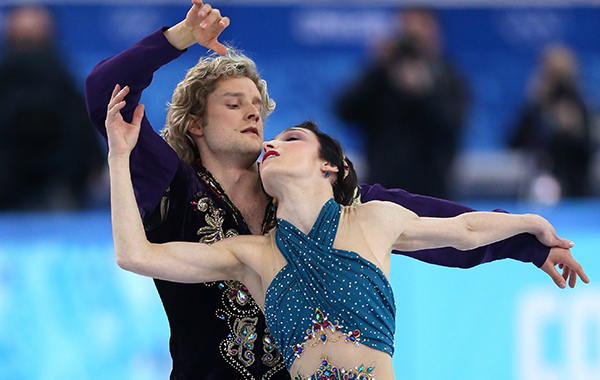 U.S. Olympians Meryl Davis and Charlie White did an amazing job with their ice dancing routine. They skated to "Scheherazade" by Russian composer Nikolai Rimsky-Korsakov, but some of their fans thought they should've been dancing to some Beyonce instead!