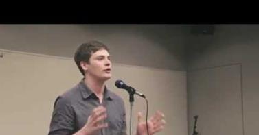 WATCH: Poem from Guy Who Has Tourettes to the World (Especially His Bullies)