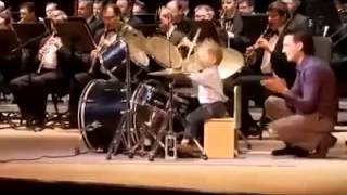 WATCH: Three Year Old Drumming Prodigy!