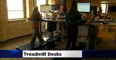 WATCH: Treadmill Desks??? Really?